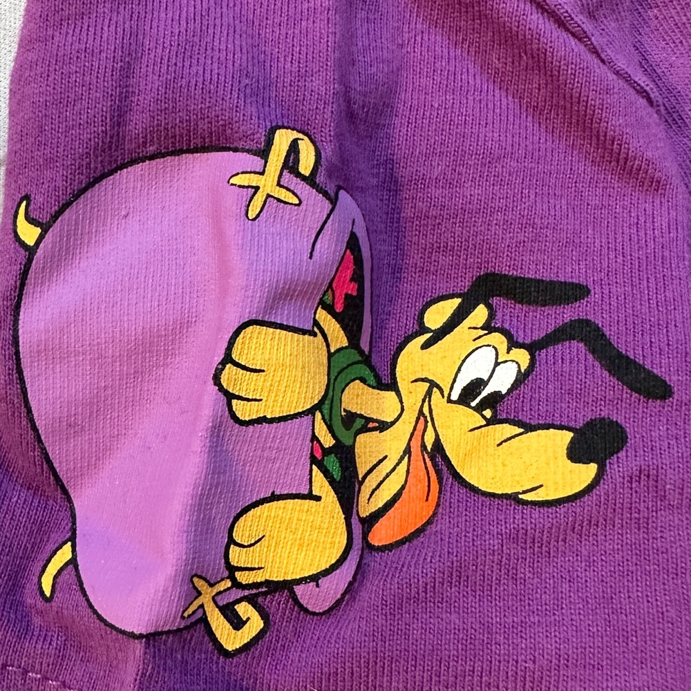 Disney Parks XXS Toddler Girls Tee Disneyland 2022 Purple Halloween Mickey Mouse - Picture 4 of 12